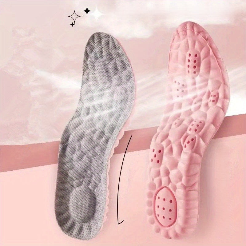 Women’s Cloud Comfort Insoles – Soft, Breathable, Custom-Fit Shoe Inserts for All-Day Support and Sweat-Free Wear in Sizes 35–45