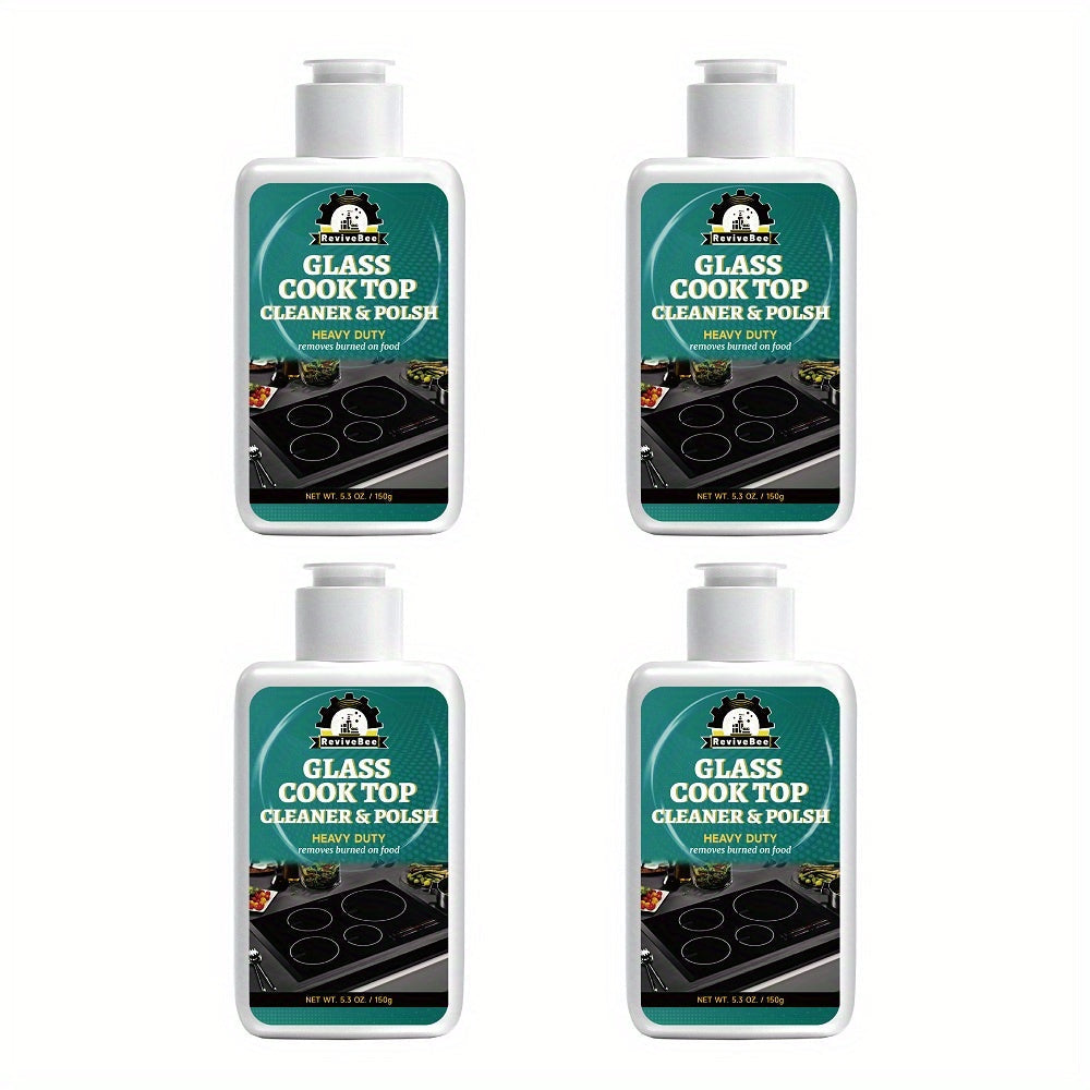 Sparkling Cooktop Cleaner – Gentle Yet Powerful Cleaner & Polish for Stovetops, Restores Shine with Every Use