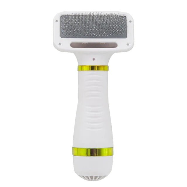 Portable Pet Hair Dryer - 2 in 1 Pet Grooming Cat Hair Comb Dog Fur and Blower Adjustable Temperature Pet Brush