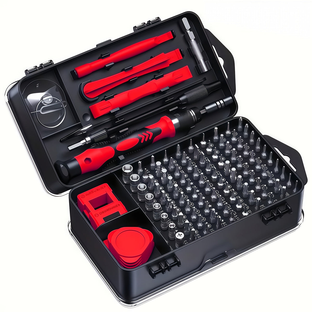 Magnetic Screwdriver Set – Professional Precision Toolkit with Multi-Shape Bits for DIY & Electronics Repair