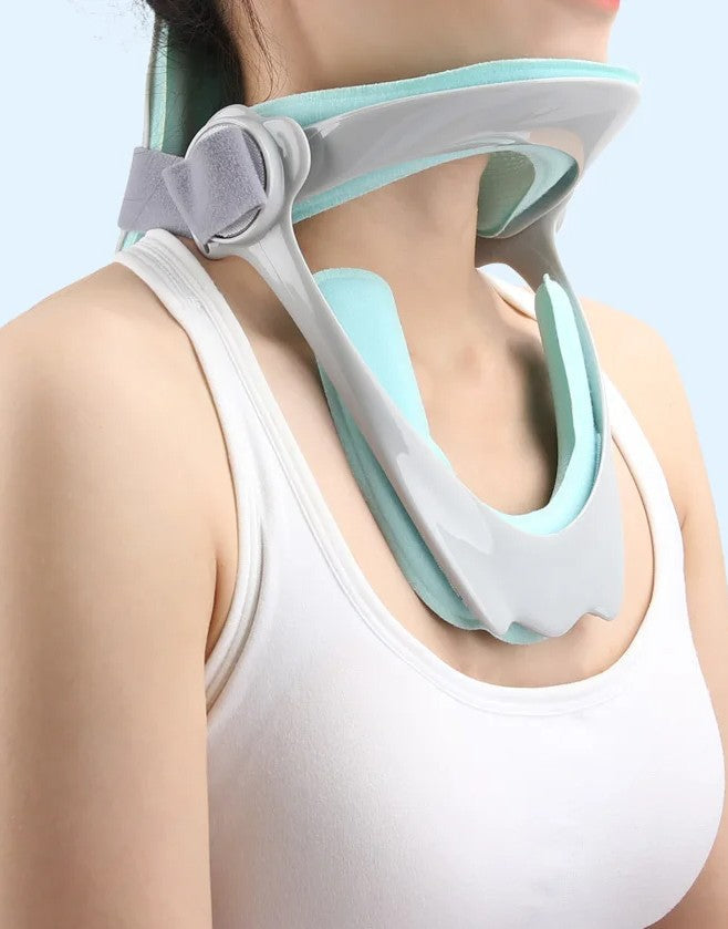 Neck Traction Device – Adjustable Cervical Collar for Posture Support and Neck Care with Stretch Feature