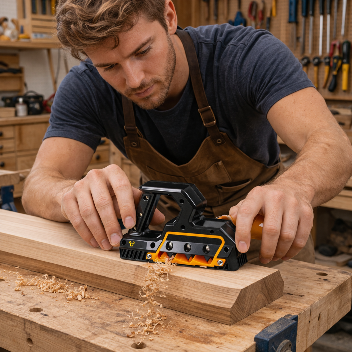 Woodworking Chamferer Hand Plane – 45°/60° Gypsum Board Drywall Edge Trimmer Cutter Carpentry Tool