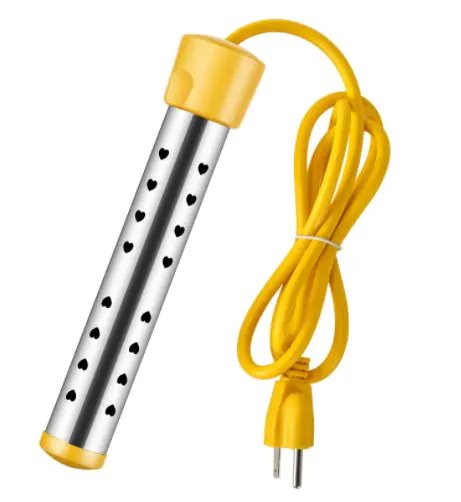 Portable Immersion Water Heater – 2500W Heating Rod for Buckets, Basins & Camp Water
