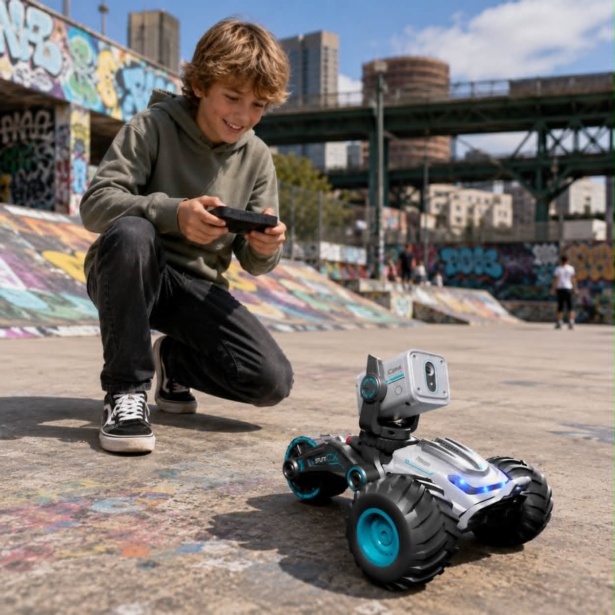 Wireless Camera FPV RC Drift Car - Remote Control Vehicle with Real-Time Video and Drift Function, Advanced Racing Toy for Hobby Enthusiasts