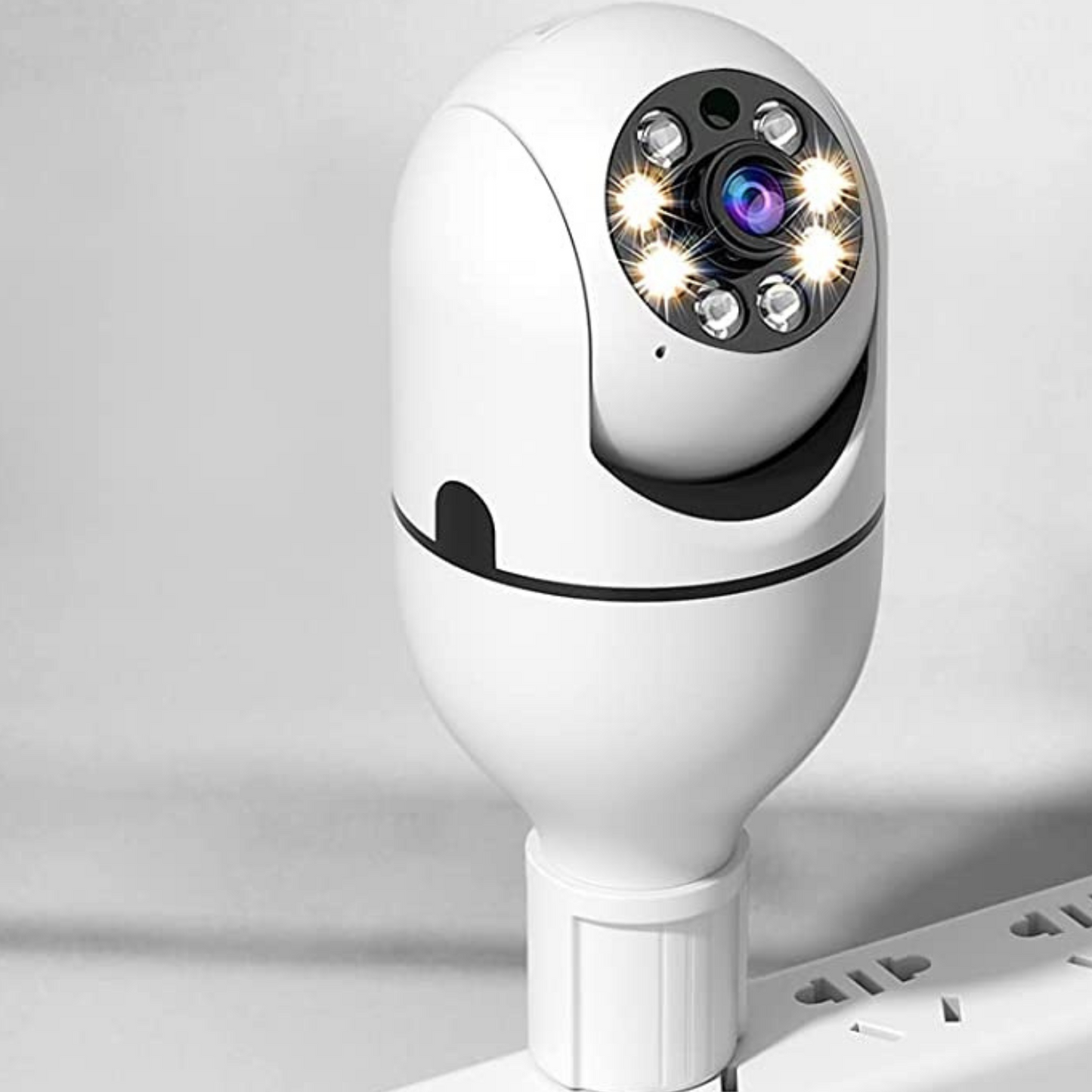 Wireless Indoor / Outdoor Smart HD Light Bulb Security Camera