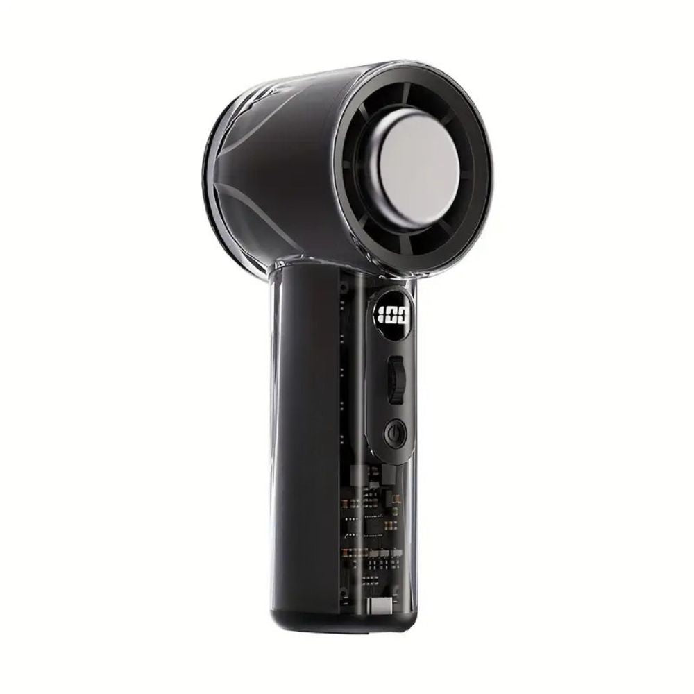 Turbo Cool Rechargeable Portable Hand Held Mini Fan