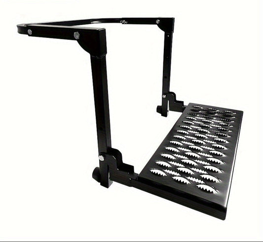 Compact Anti-Slip Folding Tire Step – Vehicle Step for Easy Access to Truck Roof, SUV Maintenance, Roof Boxes or Luggage Racks