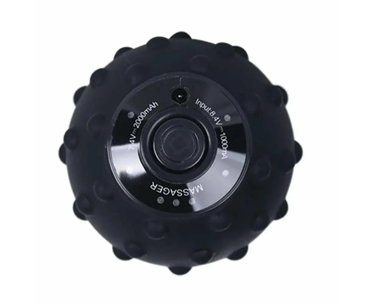 4-Speed Vibrating Massage Ball - Electric Fitness Ball Massager for Muscle and Fitness