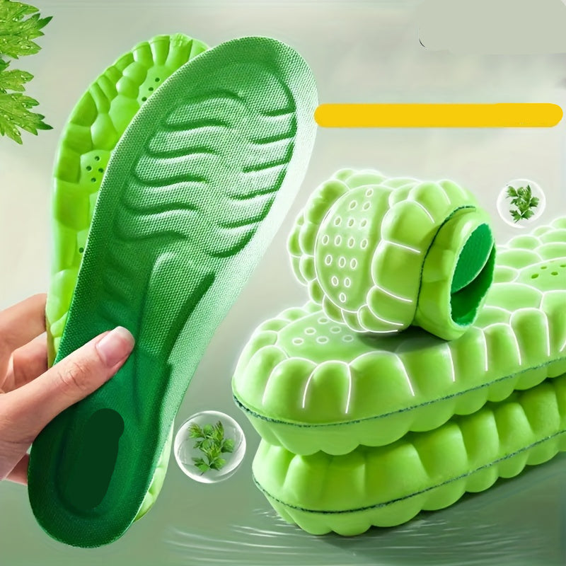 Sport Insoles – 4D Soft, Supportive, and Shock-Absorbing for Running, Walking, and All-Day Comfort