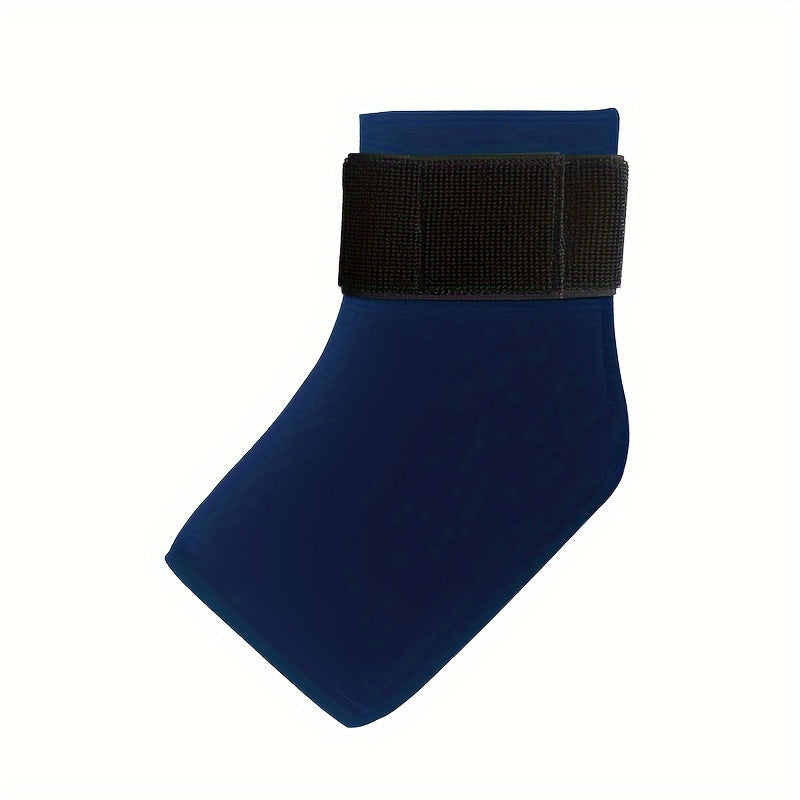 Adjustable Ankle Ice Wrap Pack – Hot or Cold Gel Pack for Heel, Foot, and Ankle Pain Relief, Stretchable and Microwavable Design