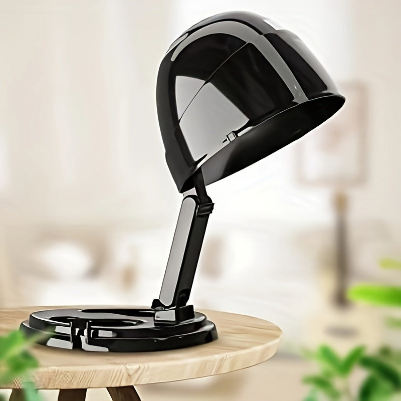 Professional Ionic Hooded Hair Dryer – 1875W Tabletop Bonnet Dryer with 3 Heat Settings, Collapsible Sit-Under Style for Home and Salon Grooming Use
