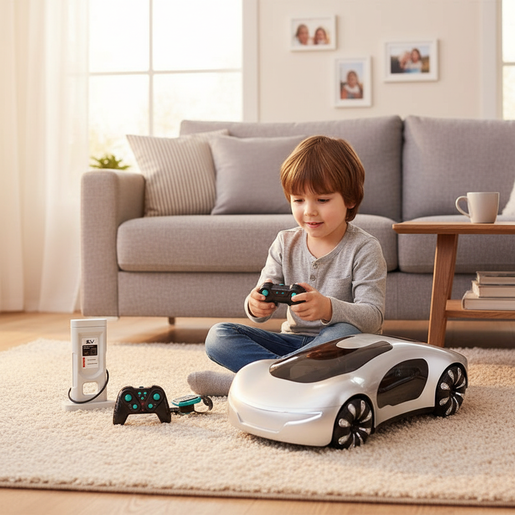 Gesture-Sensing RC Drift Car – 2.4GHz Remote Control Stunt Car with Lights, Music, 360° Spin, USB Rechargeable Toy for Boys & Girls Ages 4–12