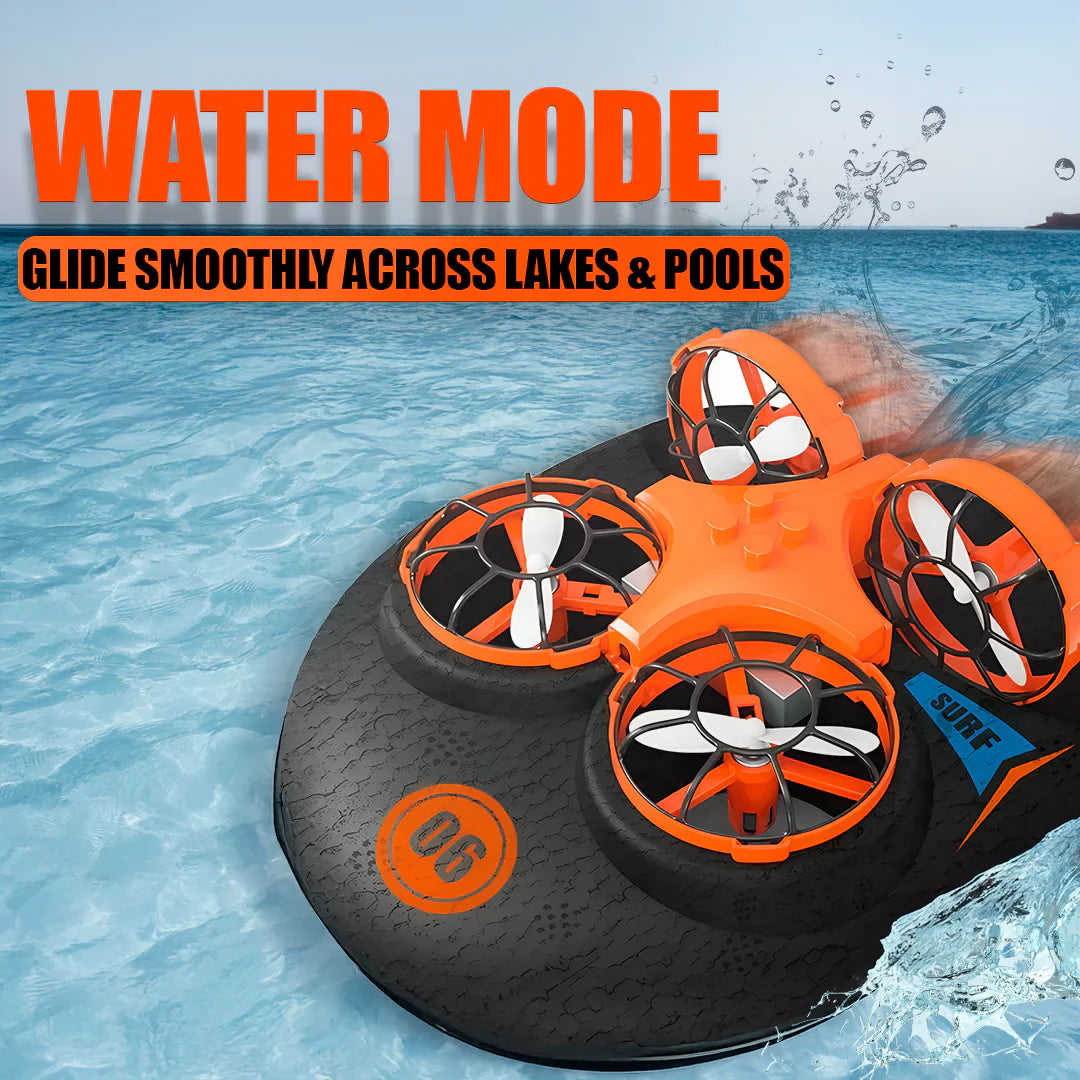 3-in-1 Hovercraft Drone