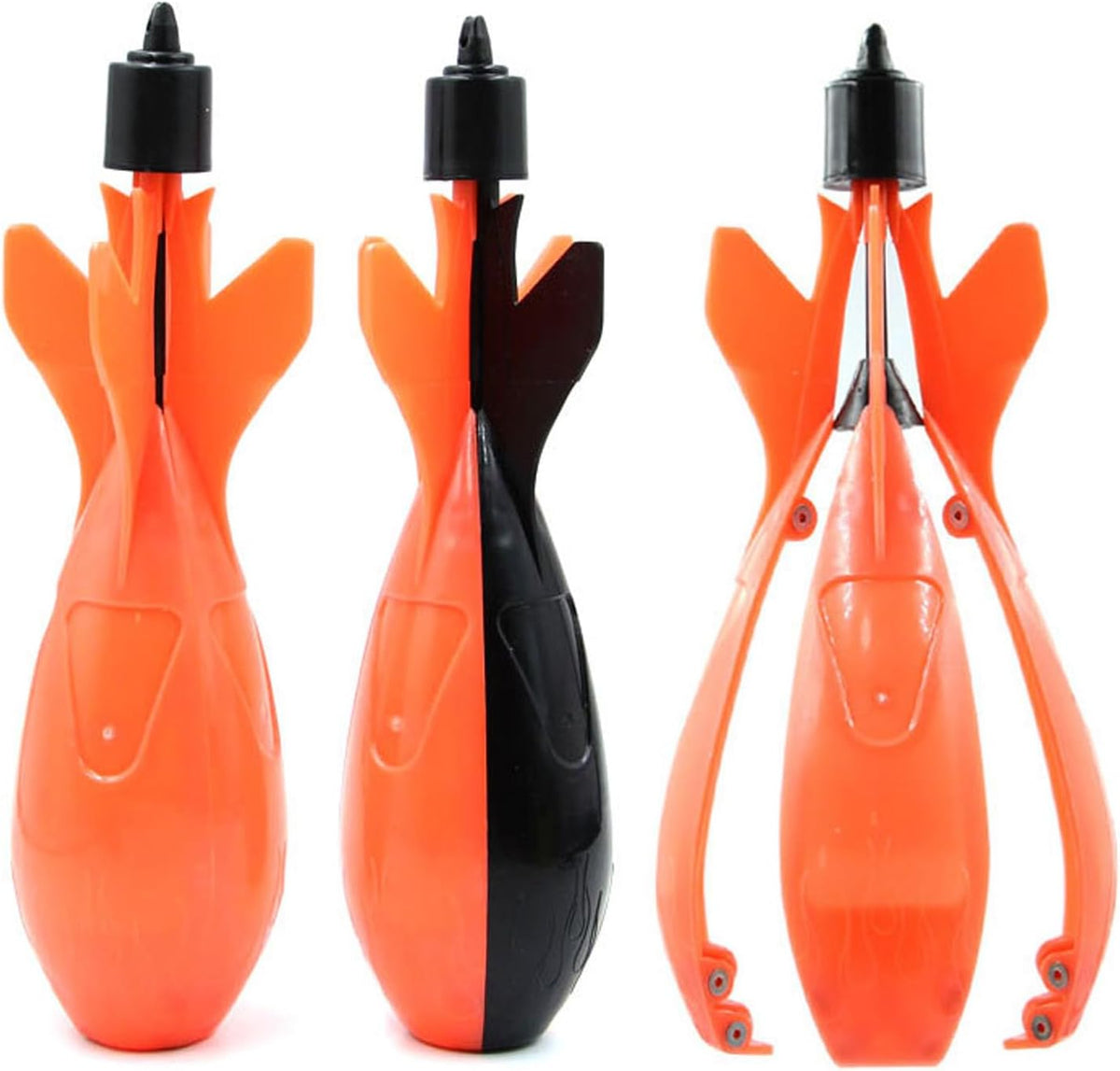 Carp Fishing Rocket Feeder – Portable Spod Bomb Bait Holder for Pellet Feeding, Lure Delivery, and Long-Distance Casting Efficiency