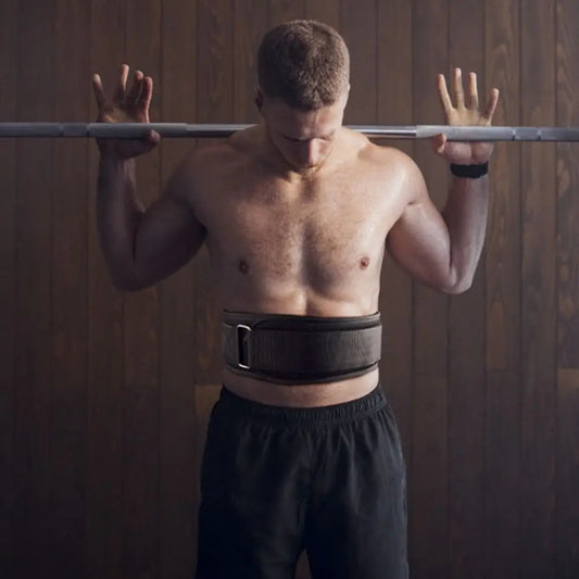 Adjustable Weightlifting Belt Support - Gym Back Support Belt for Spine Protection and Strength Training