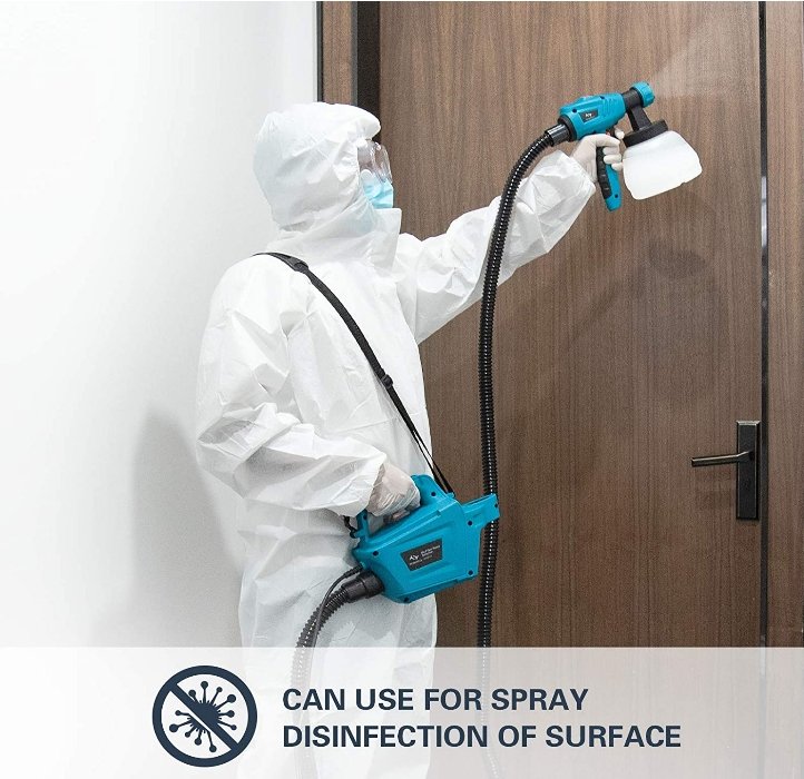 HVLP Paint Sprayer Electric Spray Gun - 800W Sprayer Gun