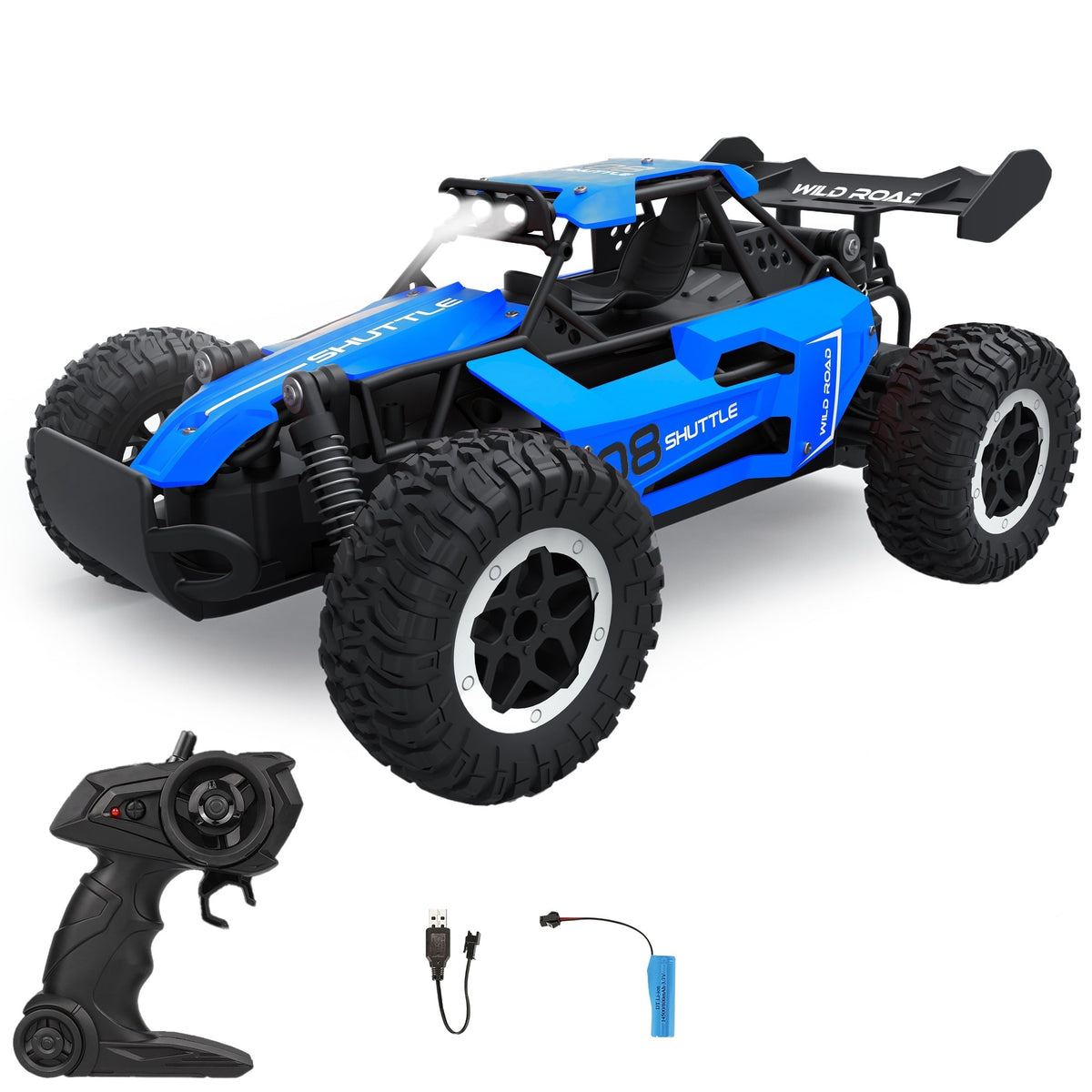 RC Off-Road Monster Truck – Conquer Any Terrain with Durable Design, High Speed Drift & Climbs for All Ages