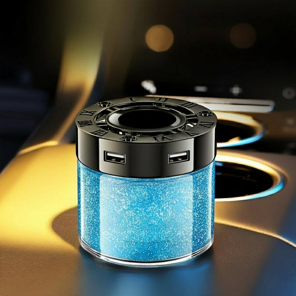 Deluxe Cologne Car Air Freshener – Long-Lasting Solid Car Perfume for Men & Women, Premium Auto Interior Scent Accessory