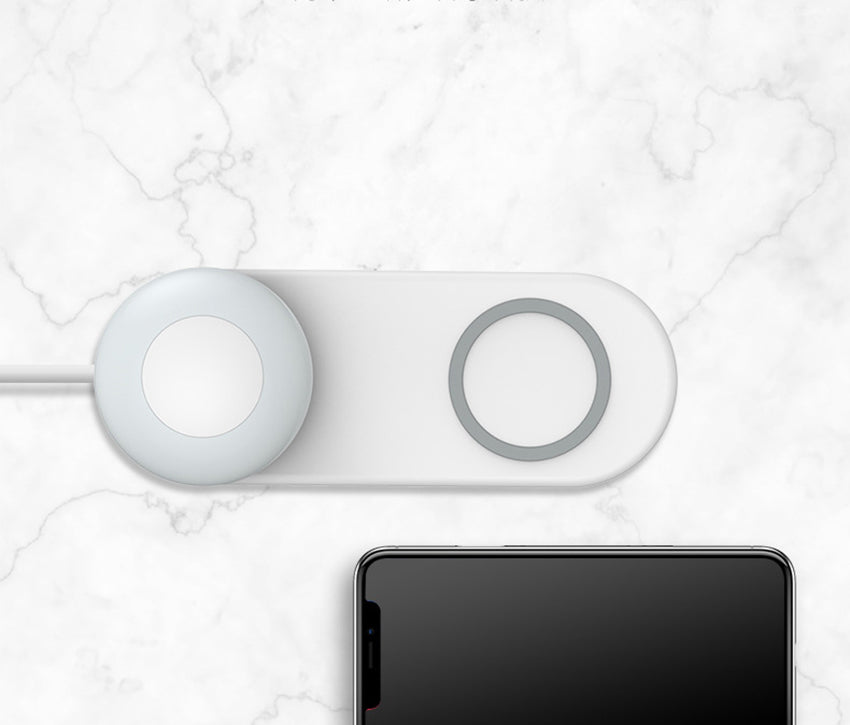 Wireless Charging Night Light – Magnetic Rechargeable Bedside Lamp with Tap Control, 3000K Warm LED Table Light with Hook for Bedroom Décor