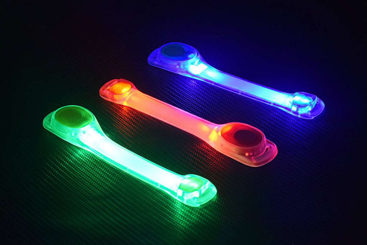 LED Running Armband – Light Up Reflective Sports Bracelet for Night Running, Cycling, Walking and Outdoor Safety Visibility