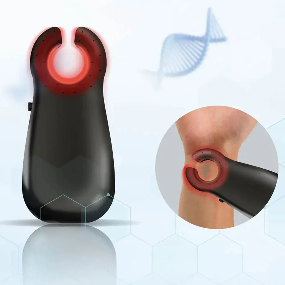 Handheld Vein Finder - Rechargeable Red-Light Vein Illuminator with an Open LED Ring Head