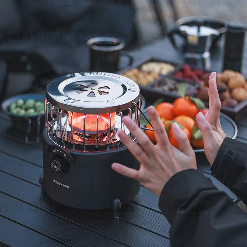 Propane Heater Stove – 9000 BTU Portable 2-in-1 Heating & Cooking Solution for Camping, Emergencies & Outdoors