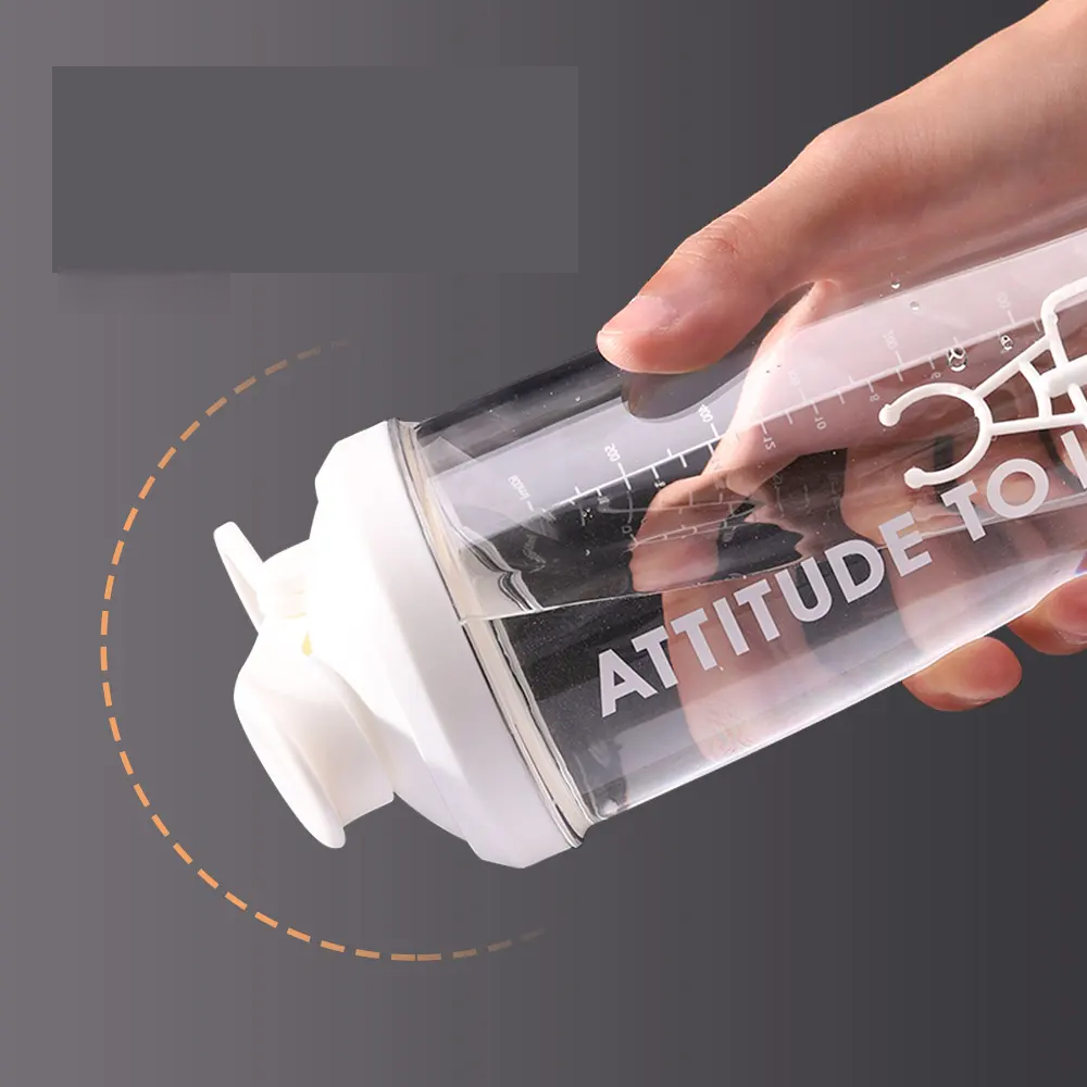 USB Rechargeable Protein Shaker Bottle – 650ml Portable Electric Blender Cup, BPA-Free Tritan
