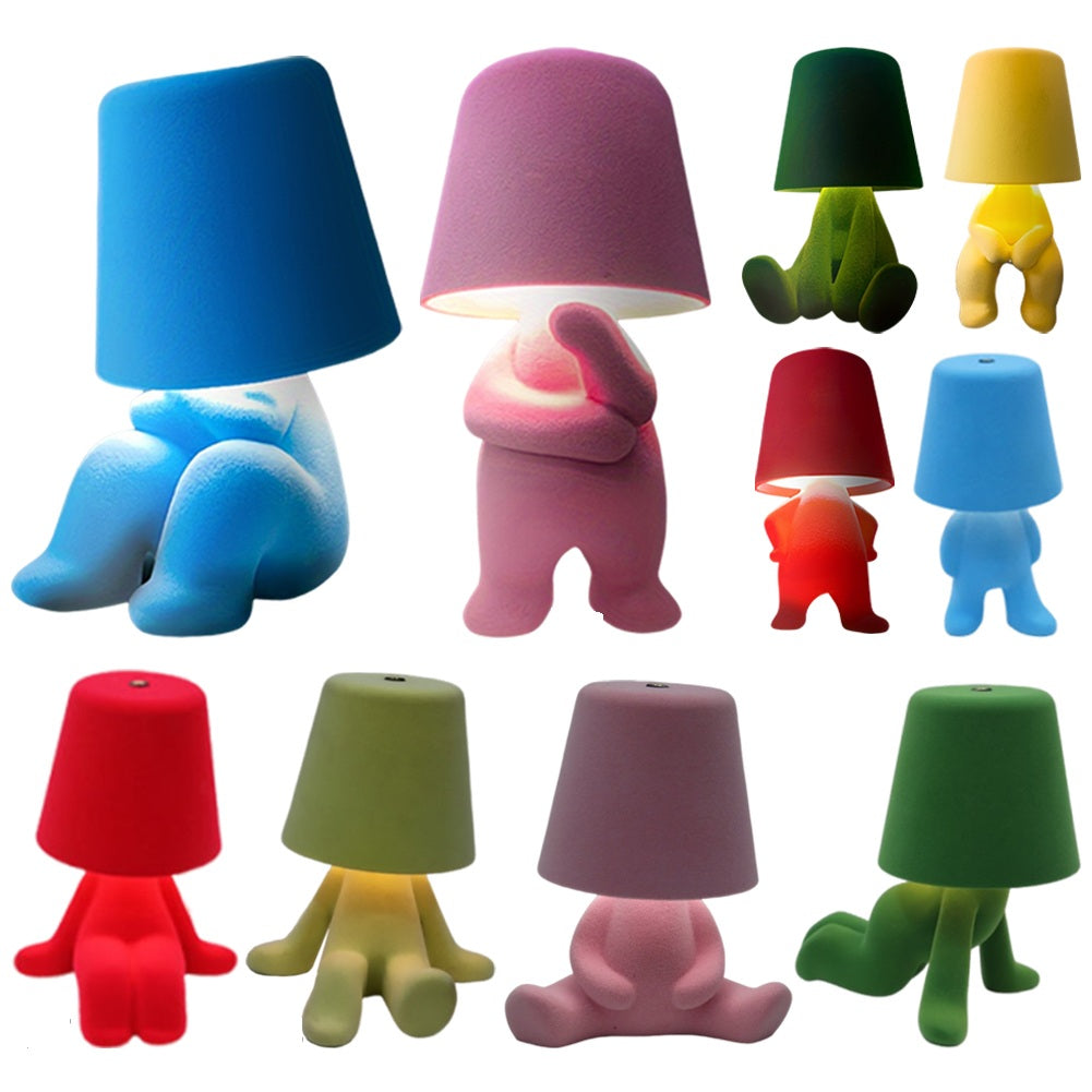 Little Naughty Boy Table Lamp – Adorable Creative Night Light for Kids’ Bedroom or Playful Home Decor Gift