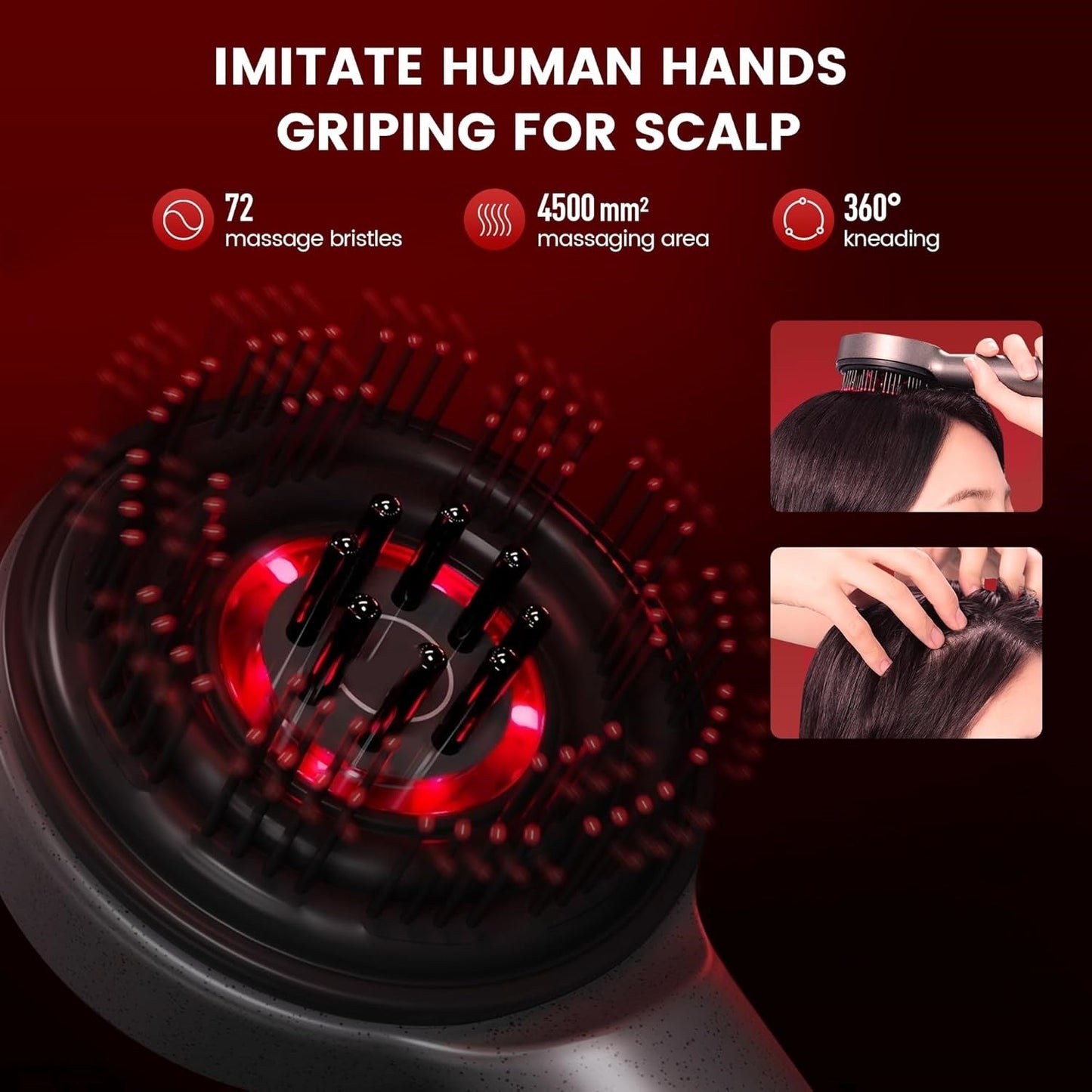 3-in-1 Scalp Massage Brush β Ultimate Hair Growth & Relaxation