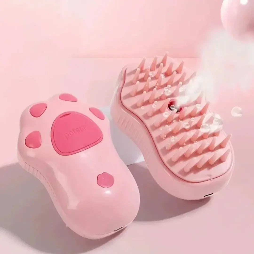 3-in-1 Pet Brush: Cat & Dog Grooming Solution