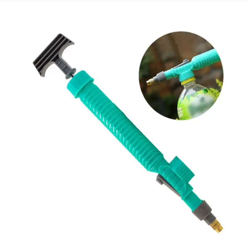 Adjustable High Pressure Garden Sprayer Nozzle – Hand Pump Watering Tool for Plants, Multi-Purpose Bottle Sprayer for Lawn, Garden, and Cleaning Tasks