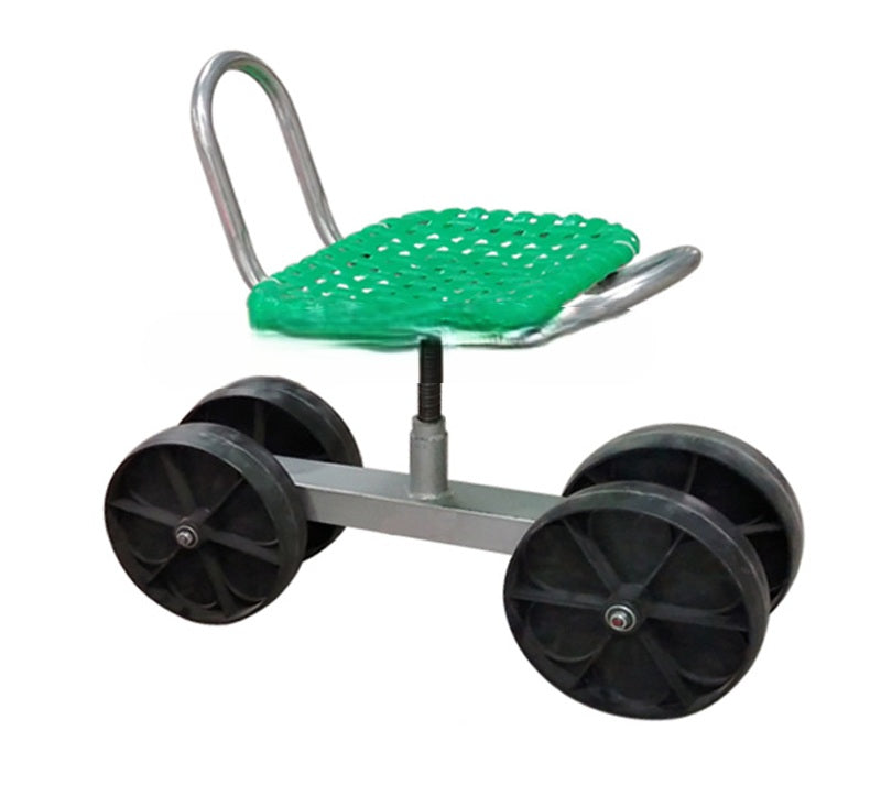 Rolling Garden Cart Stool – Multi-Wheel Work Seat for Planting, Picking, and Outdoor Gardening Comfort