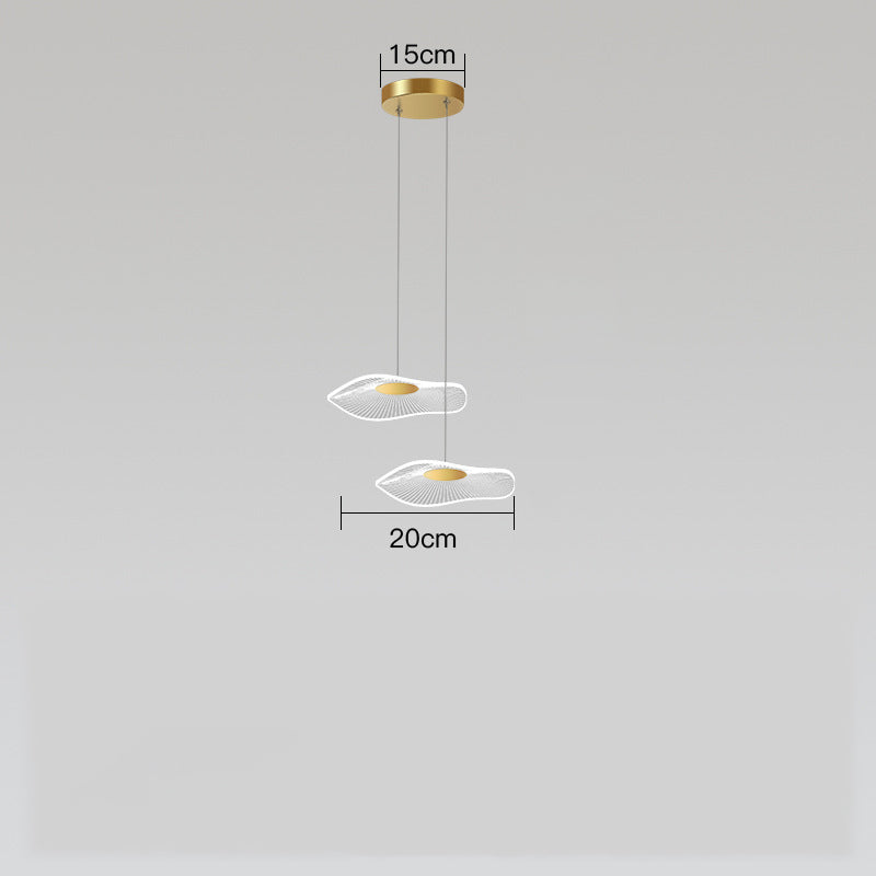 Nordic Modern Lotus Leaf Pendant Lamp – Height Adjustable Luxury Lighting Fixture for Villas, Dining Rooms, Living Spaces, Bars, or Hotel Interiors