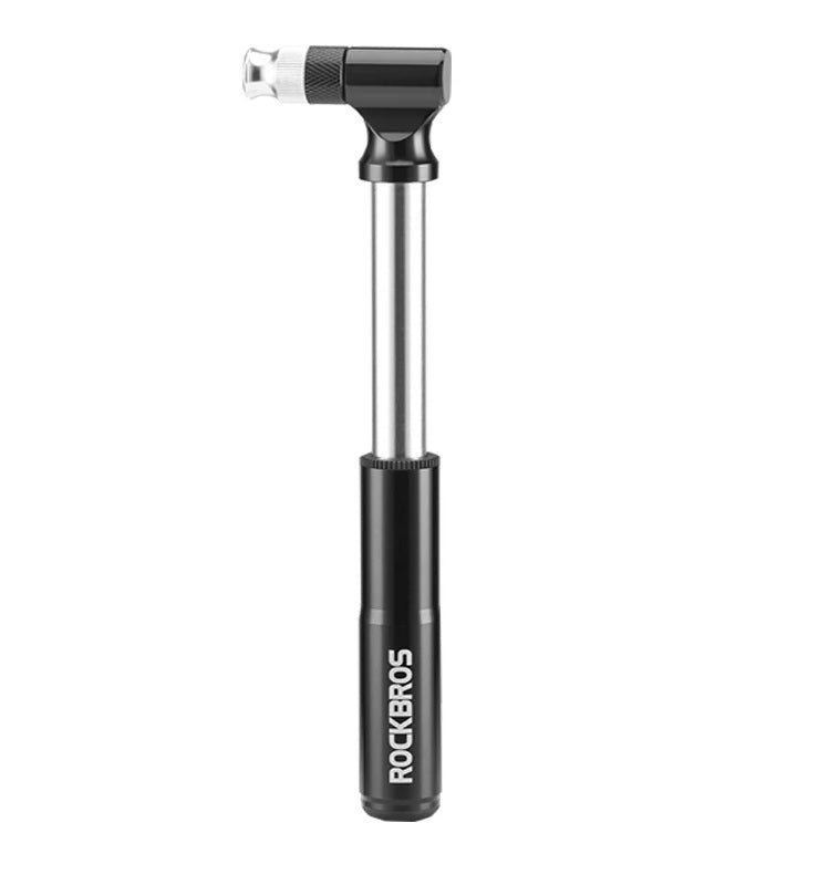 Portable Bike Pump – 130 PSI Durable Aluminum Alloy Hand Air Pump for MTB, Road Cycling, Schrader & Presta Valve Ready