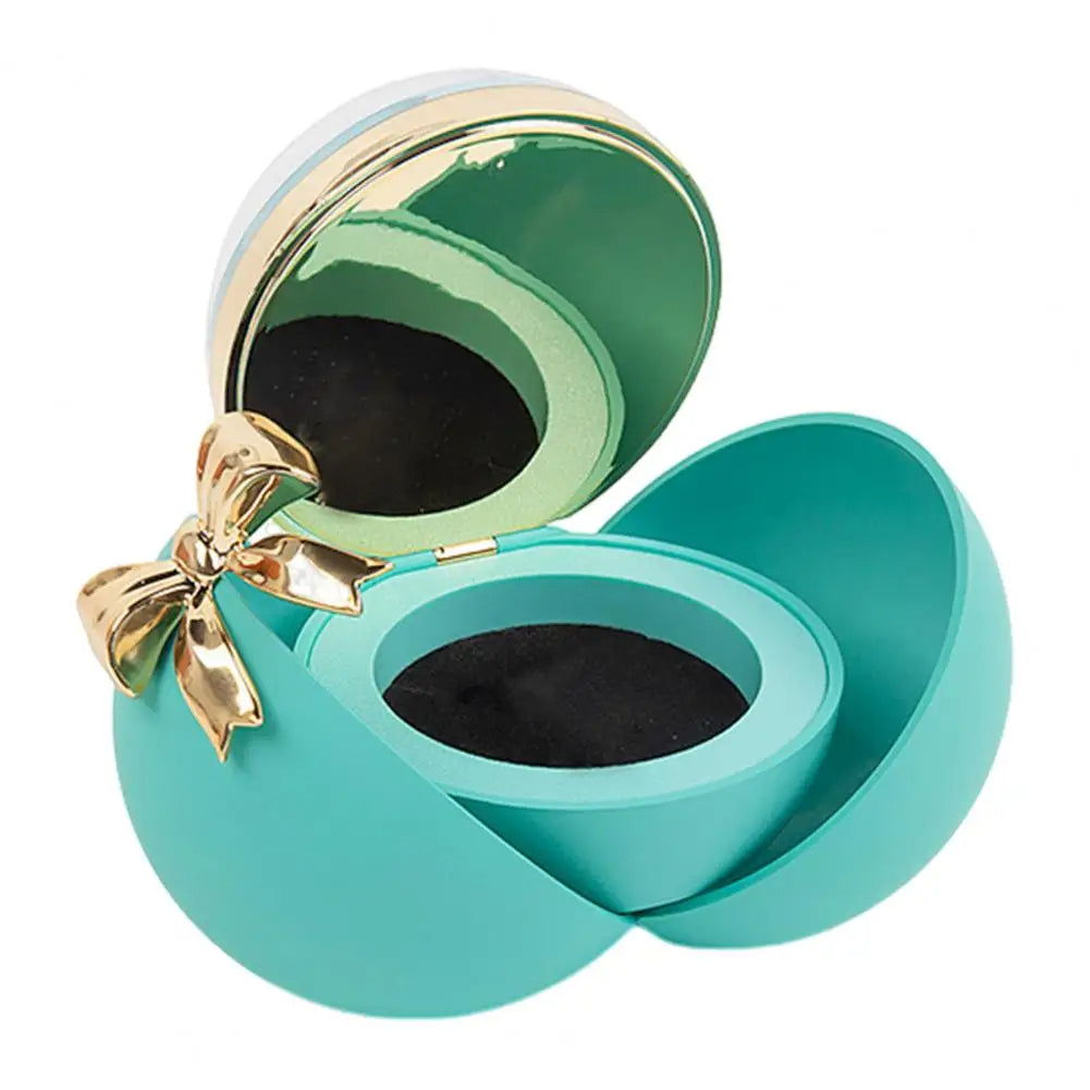 Preserved Flower Ring Box – Elegant Velvet Jewelry Gift Box for Engagements, Proposals, Weddings & Romantic Valentine’s Surprises