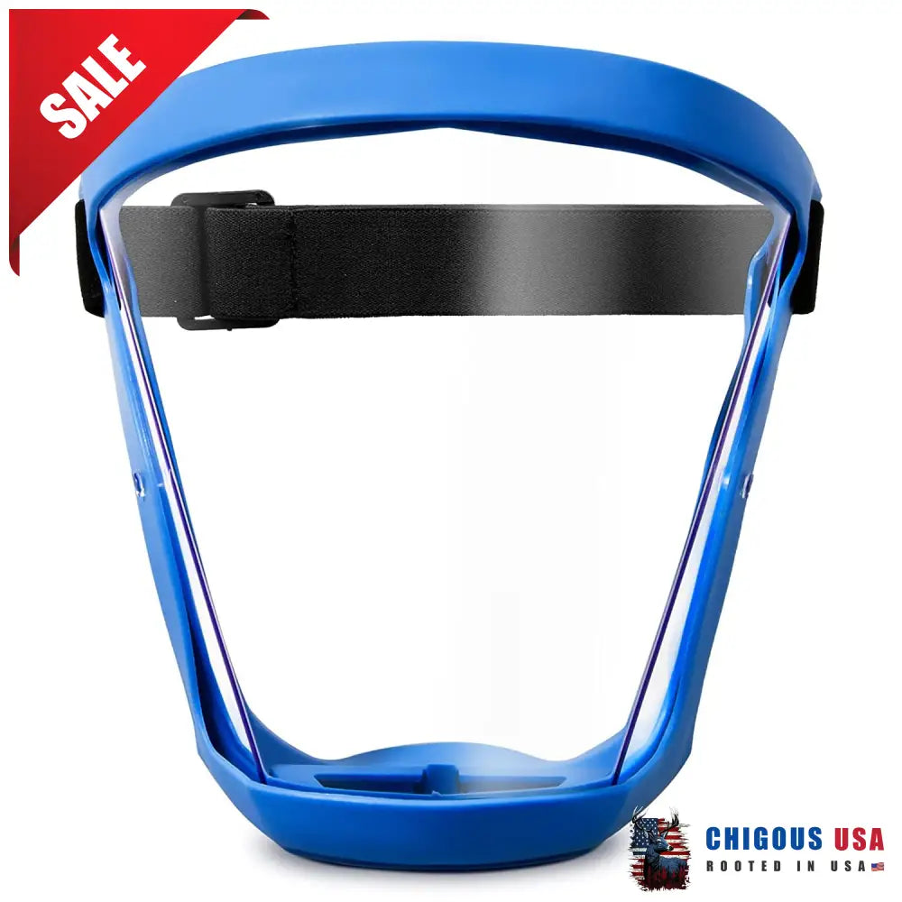 Anti-Fog Protective Full Face Shield Mask Clear Spray Splash Proof Breathable Cover
