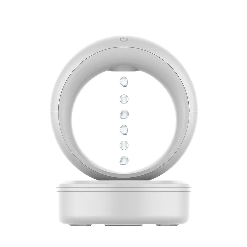 Anti-gravity Humidifier - 680ML Water Drop Humidifier Aroma Diffuser Essential Oil Ultrasonic Levitating Mist Maker