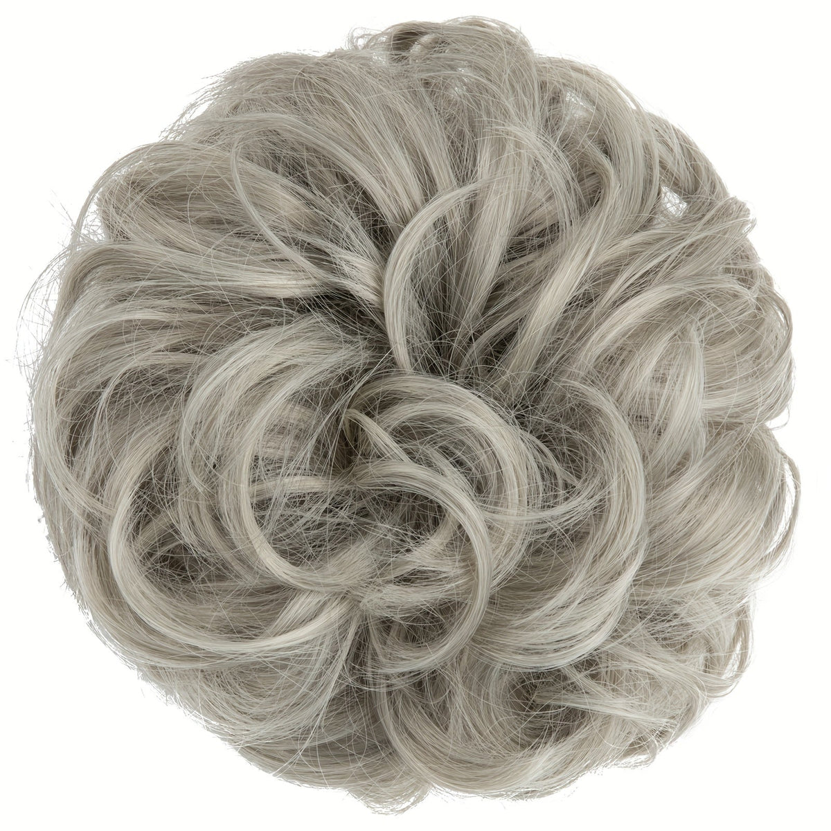 Messy Curly Hair Bun Extension – Voluminous Synthetic Elastic Chignon Scrunchie for Effortless Updo, Instant Volume & Natural-Looking Glam Hairpiece for Women