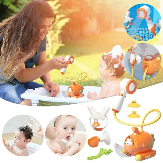 Baby Bathtub Shower - Portable Camping Shower Pump for Toddler Kid