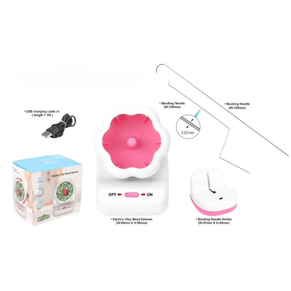 Automatic Electric Bead Spinner – Effortless Jewelry Making Machine for Beading & Bracelets