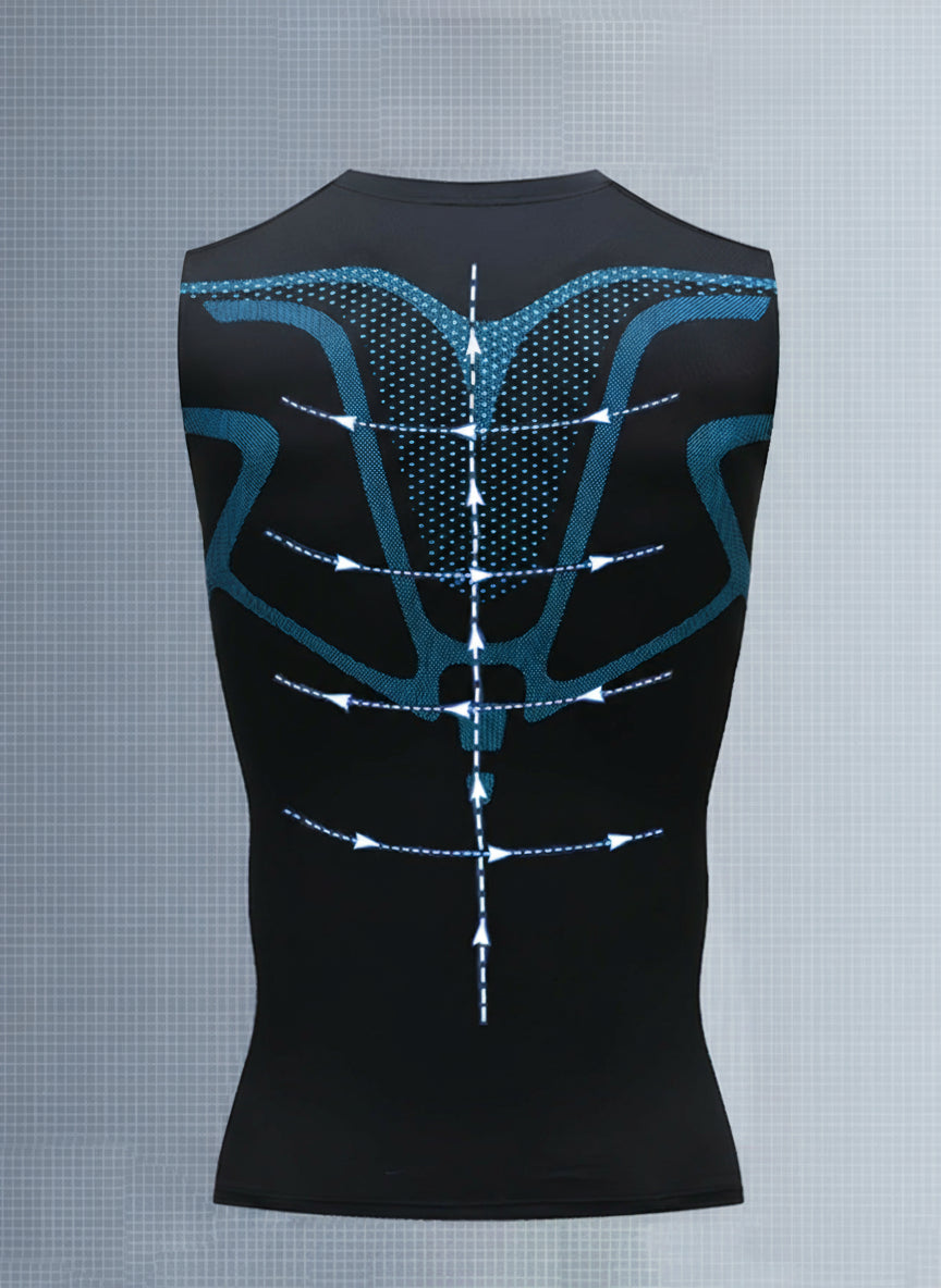 Men’s Sports Compression Tank Tops – Quick-Dry, Breathable, Moisture-Wicking Base Layer for Training & Outdoor Activities