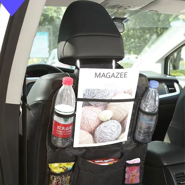 Car Backseat Organizer with Tablet Holder – Keep Your Car Clutter-Free!