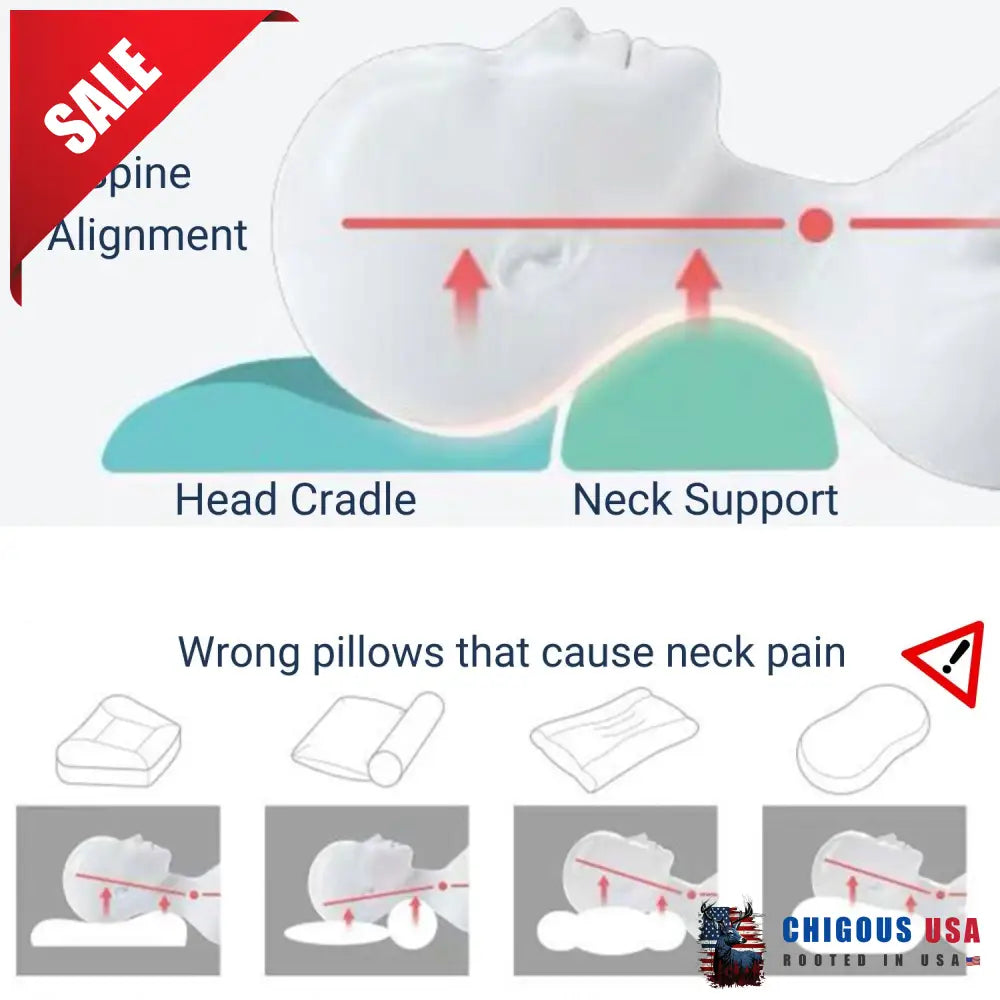 Cervical Pillow For Neck Pain