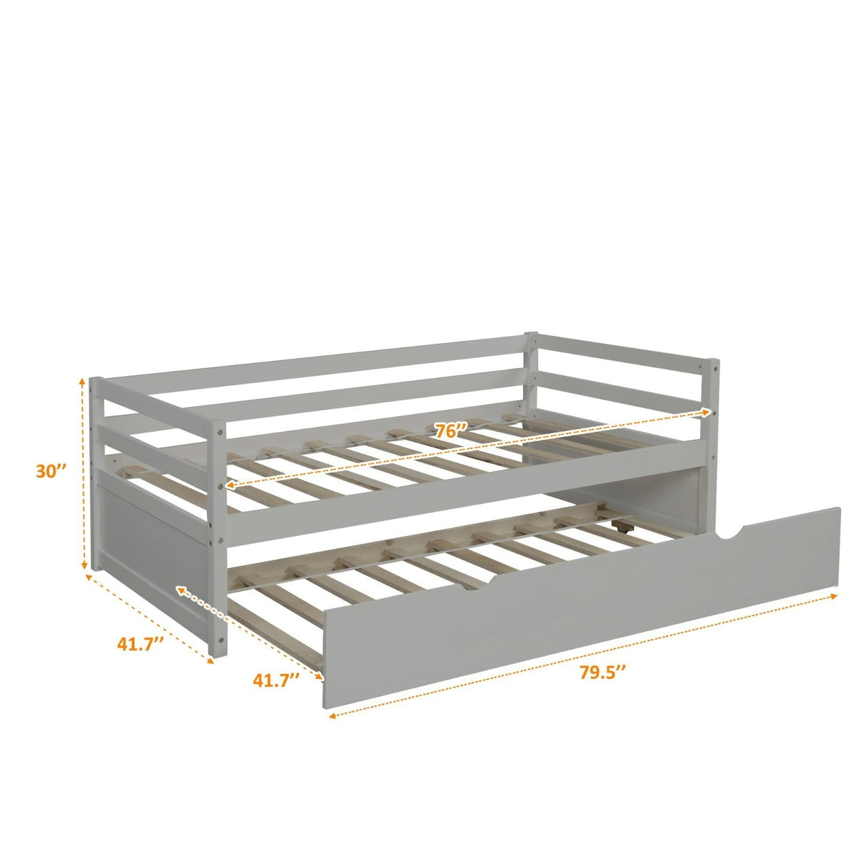 Daybed Trundle Set - Versatile Twin Comfort