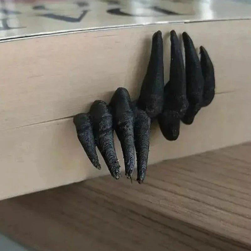 Demon Hand Halloween Bookmarks - Horror Bookmarks for Interior Decoration and Gifts for Book Lovers