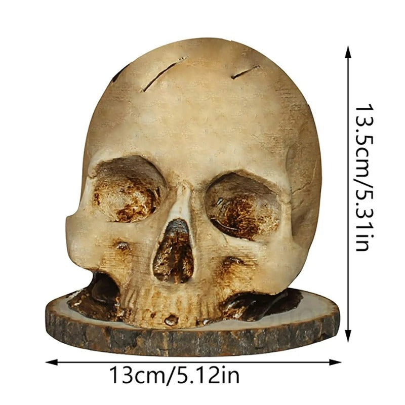 Gothic Skull Knife Holder