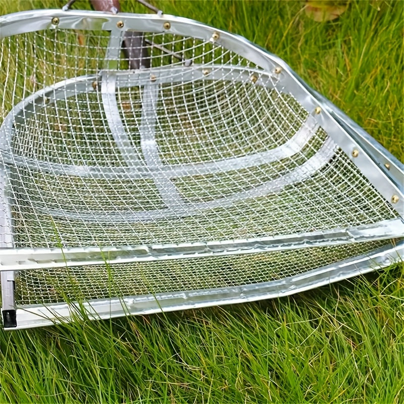 Garden Sieve & Sifting Scoop Set – Heavy-Duty Steel Riddle and Scoop for Soil, Sand and Compost