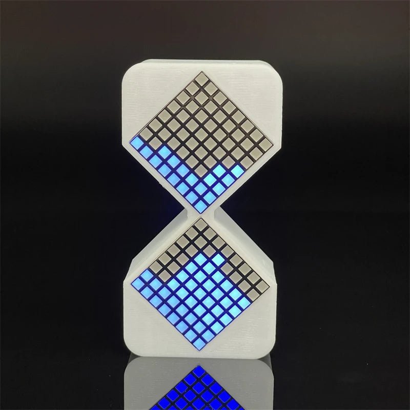 Digital Hourglass - Electronic LED Hourglass Timer, Personalized Desktop Decoration Unique Art