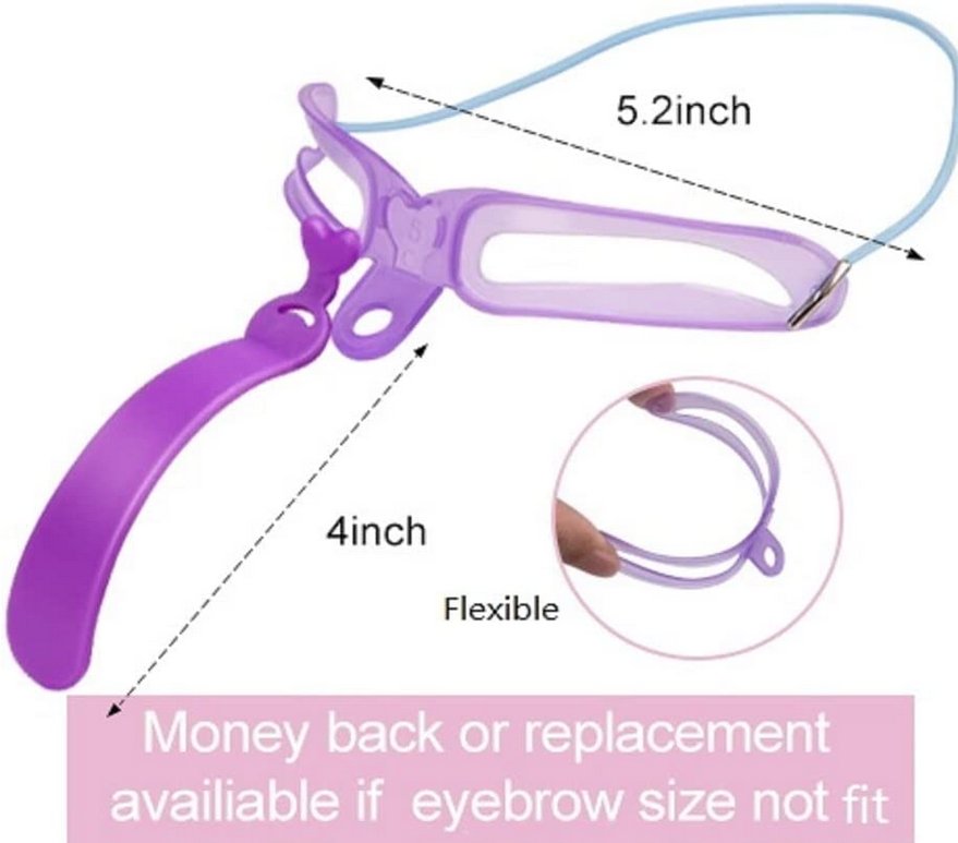 Eyebrow Stamp Stencil