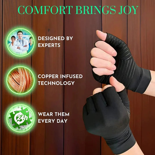 Copper Therapy Gloves for Hand Pain – Hot Sale 50% Off